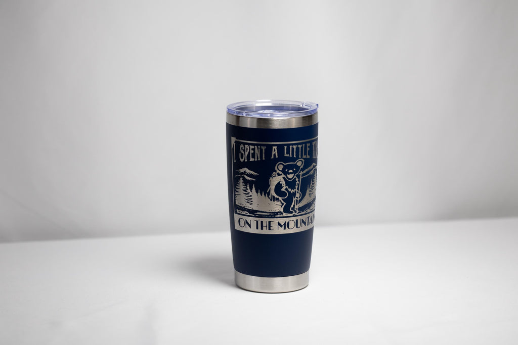 Engraved Grateful Dead Tumbler – Custom Color Stainless Steel Cup With Double Wall Insulation