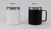Office Humor Coffee Mug - Stainless Steel, Laser Engraved, Double Wall Insulated