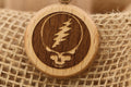 Grateful Dead Keychain – Steal Your Face Laser Engraved Hardwood Accessory