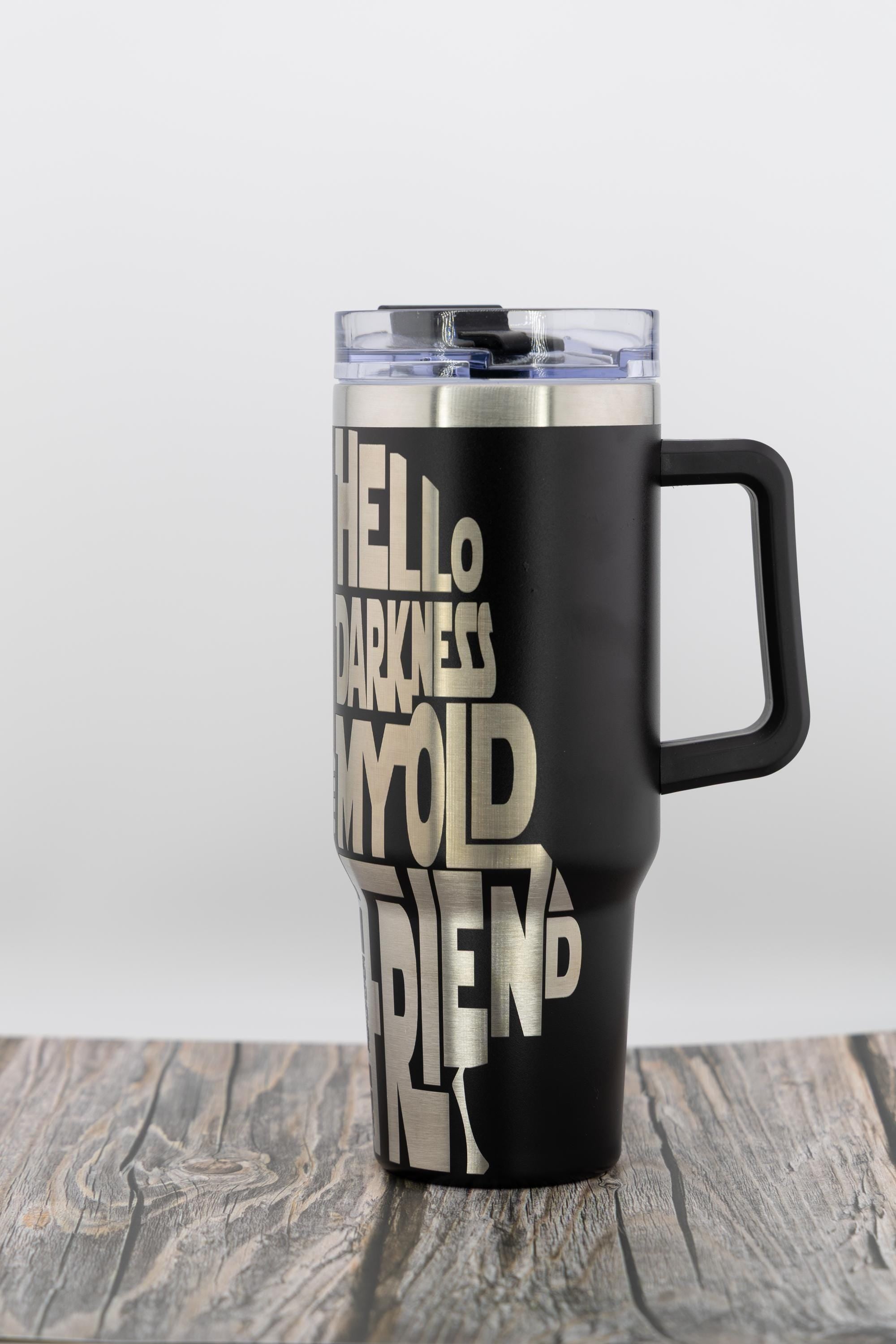 Darth Vader Tumbler – 40oz Stainless Steel Cup | Laser Engraved Star Wars Drinkware