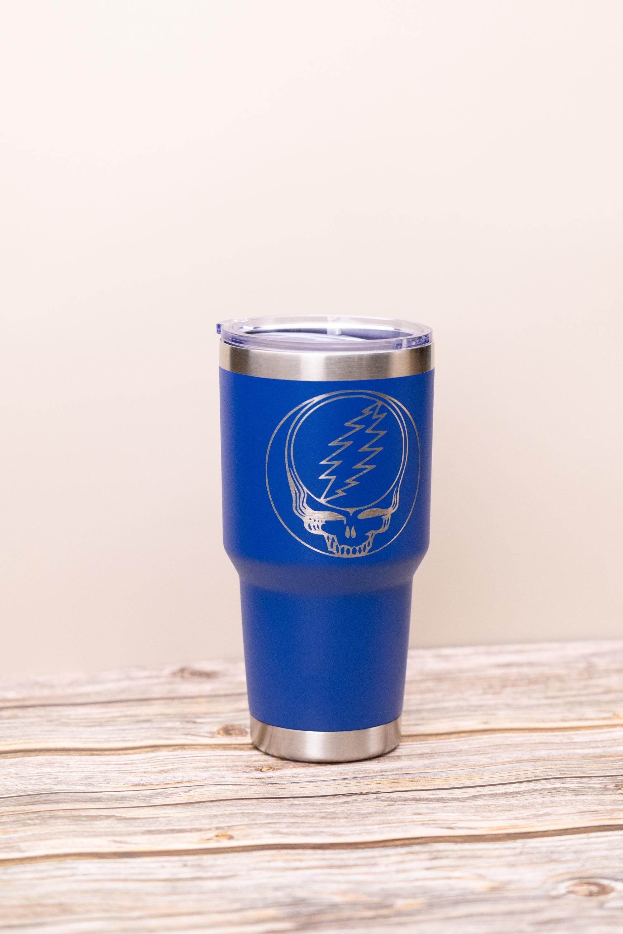 Deadhead Stainless Steel Tumbler – 30oz Double Wall, Insulated Travel Cup