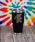 Stainless Steel Tumbler – Grateful Dead Kind Bear 30oz Vacuum Insulated Cup