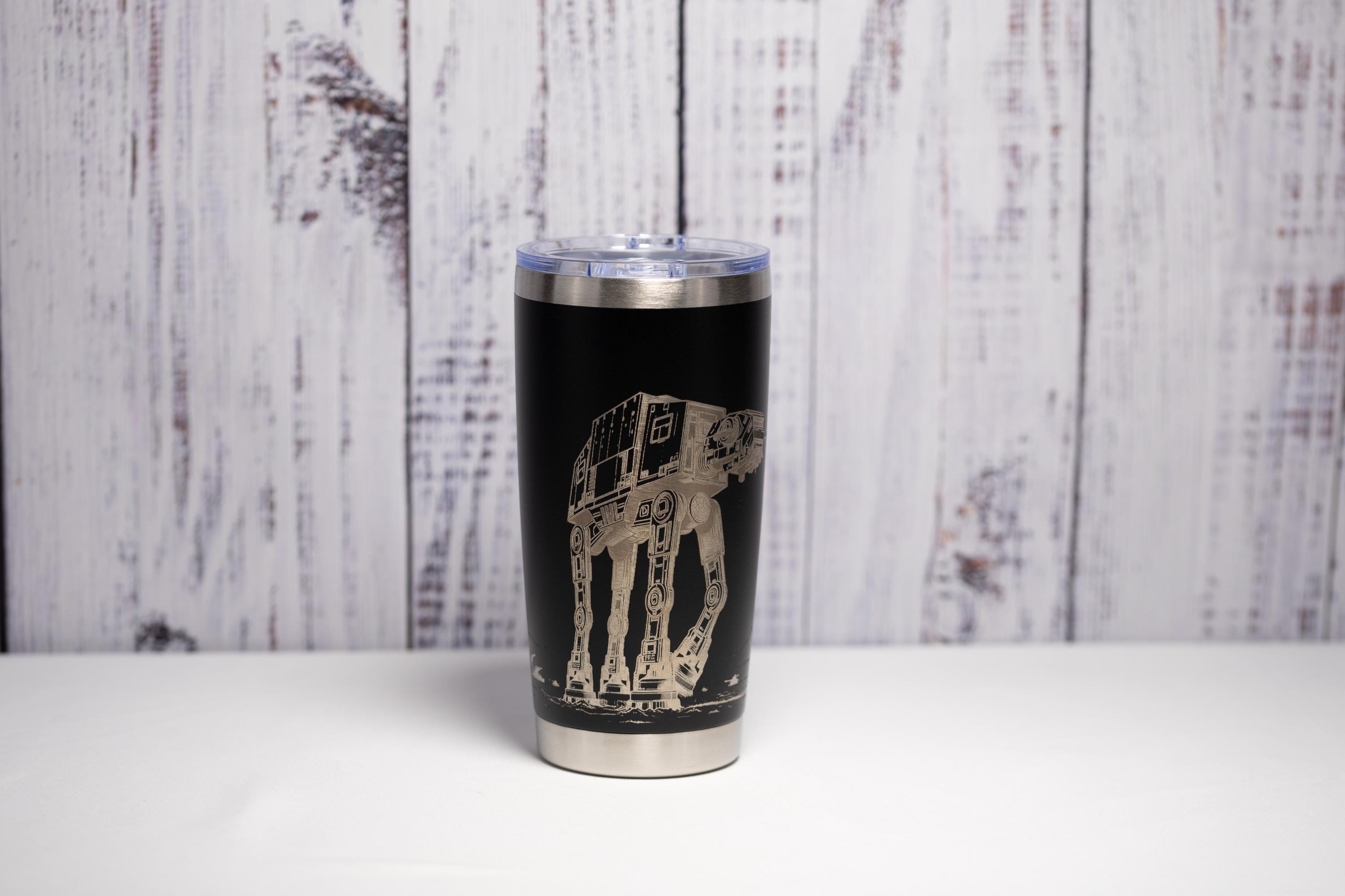 AT-AT Tumbler – Star Wars Drinkware | 20 oz Stainless Steel Laser Engraved Cup