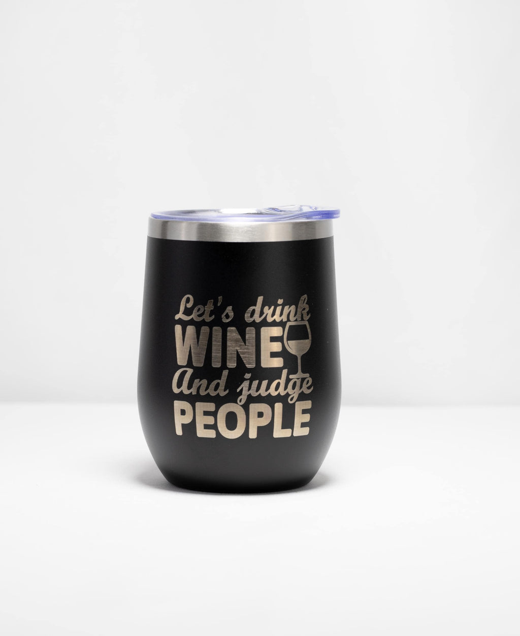 Funny Wine Tumbler – Stainless Steel Cup With Double Wall Insulation, Custom Colors