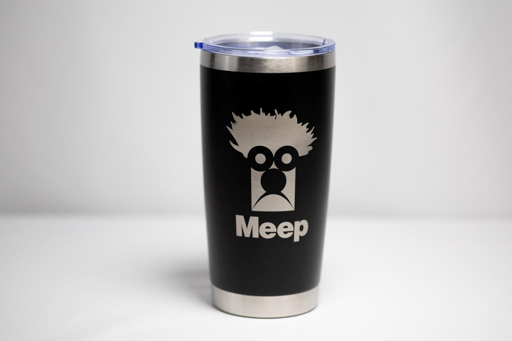 Laser Engraved Tumbler - 20 oz Stainless Steel Cup with Custom Color & Double Wall Insulation