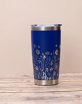 Wildflower Tumbler – 20oz Double Wall Insulated Stainless Steel Cup With Floral Wrap Design