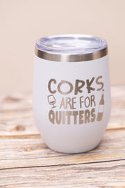 Funny Wine Tumbler - Stainless Steel Cup With Vacuum Insulated Design, Spill Resistant Lid
