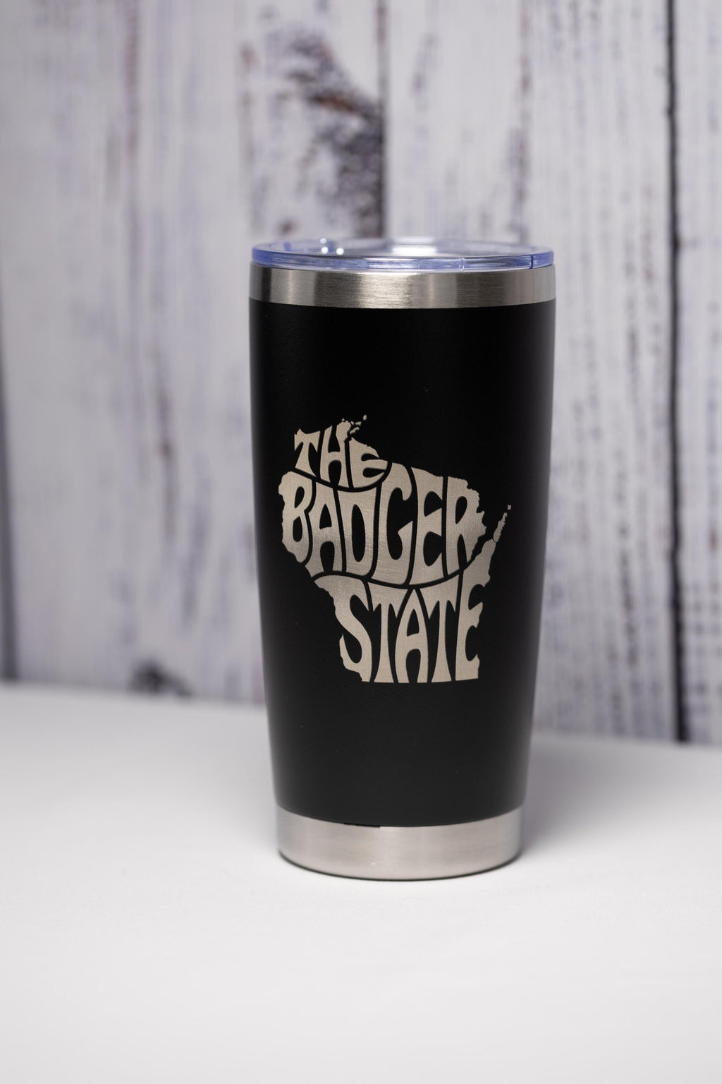 Badger State Tumbler - 20oz Stainless Steel Double Wall Insulated Cup