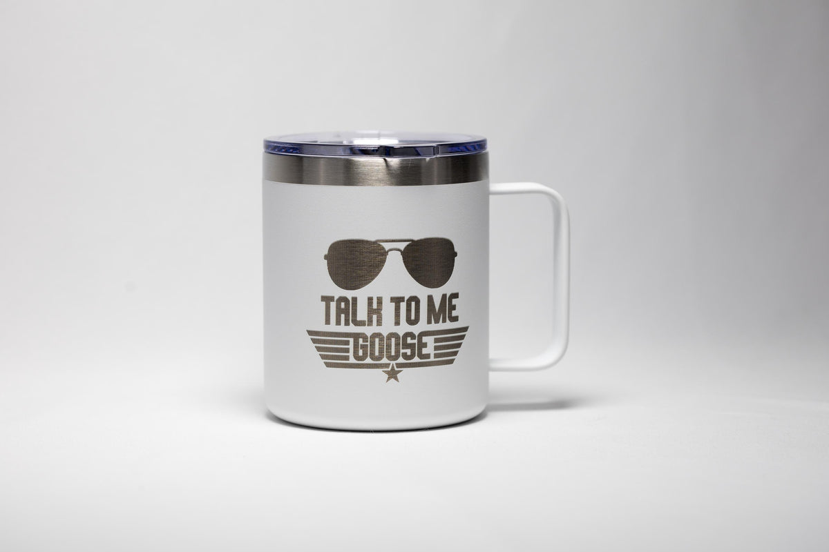 Insulated Coffee Mug – Laser Engraved Stainless Steel Mug with Vacuum Insulation