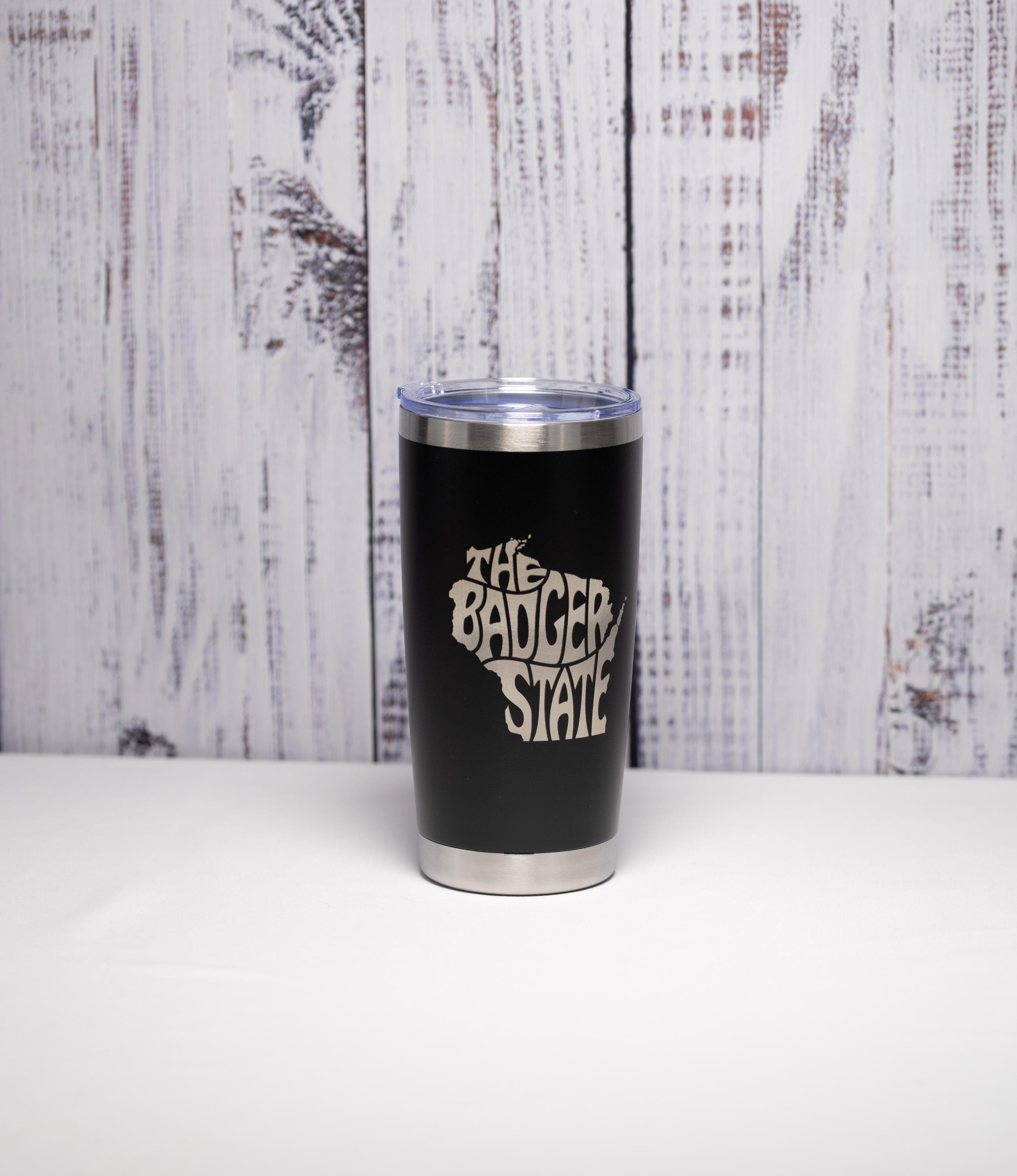 Badger State Tumbler - 20oz Stainless Steel Double Wall Insulated Cup