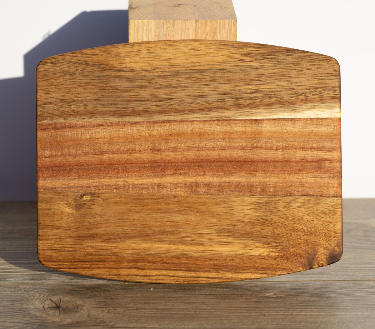 Acacia Charcuterie Board - Rustic Serving Tray With Laser Engraved Design