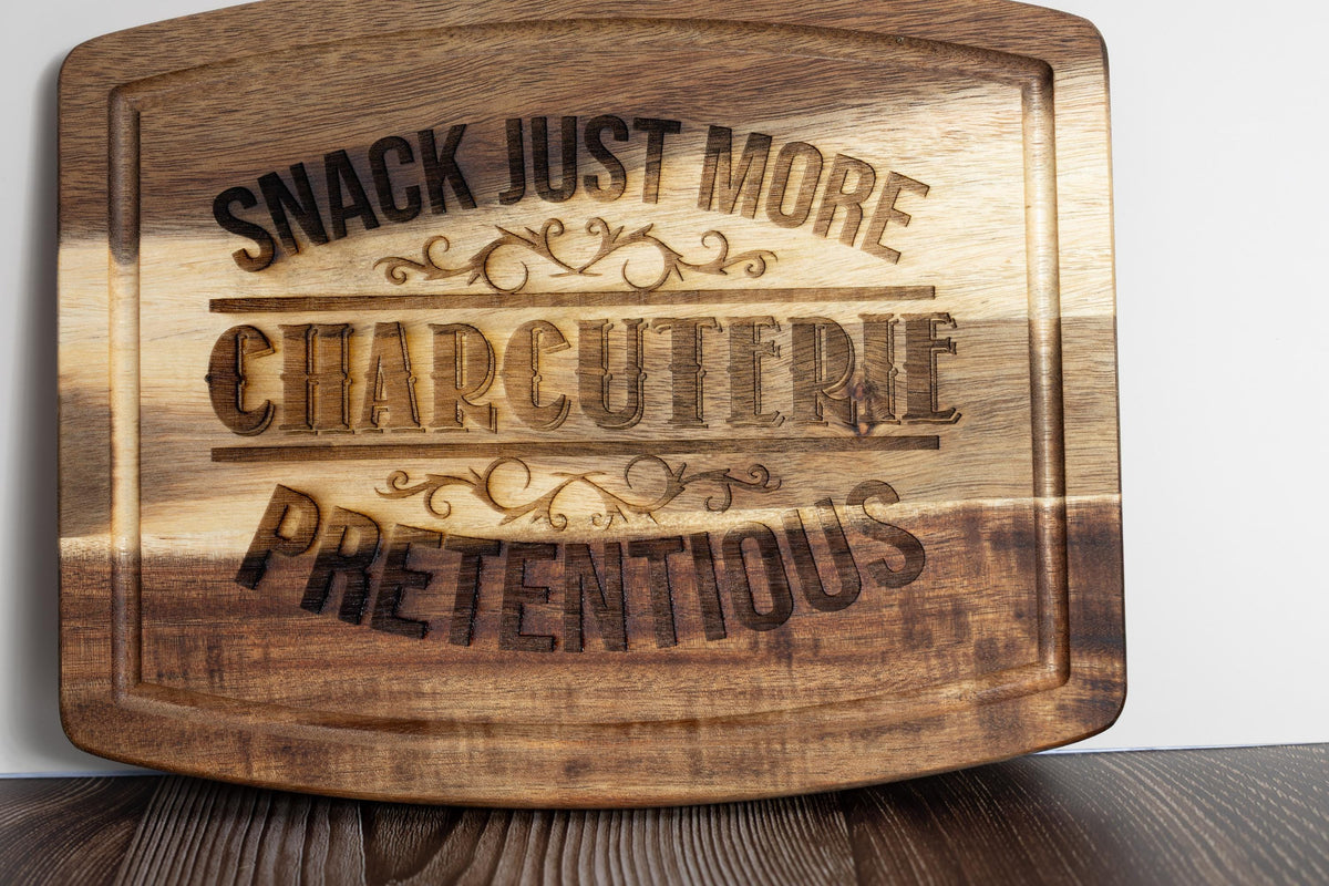 Acacia Cheese Board – Handmade Charcuterie Tray | Premium Wooden Snack Board
