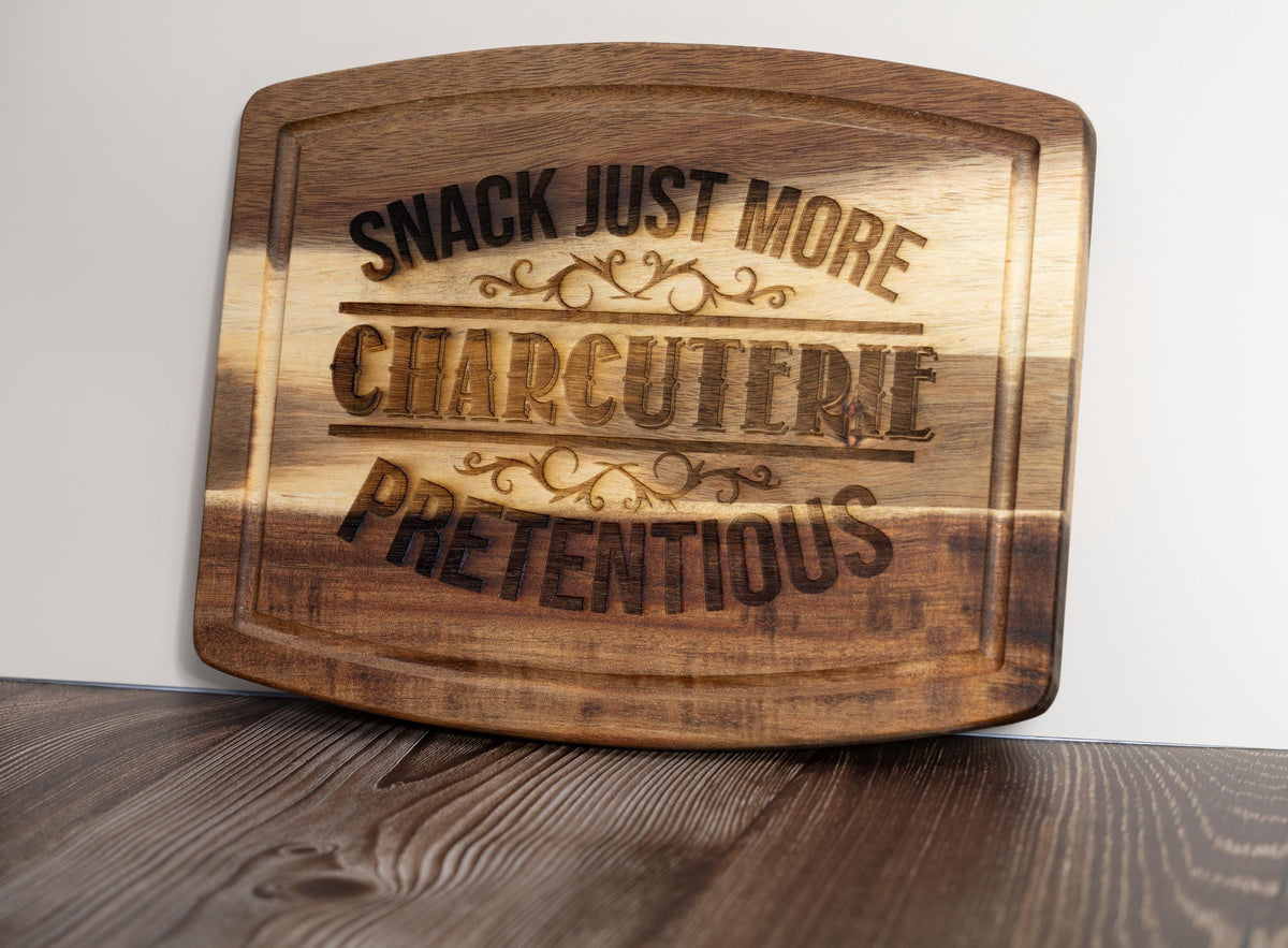 Acacia Cheese Board – Handmade Charcuterie Tray | Premium Wooden Snack Board